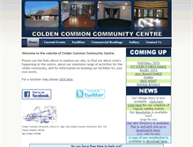 Tablet Screenshot of coldencommoncc.co.uk